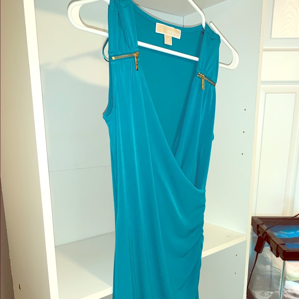 Michael Michael Kors Teal Dress